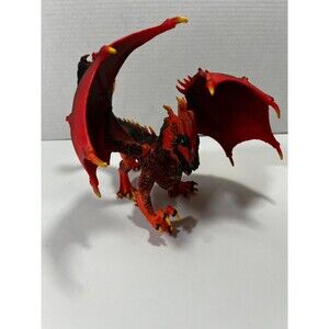 Schleich Eldrador Lava Dragon Collectible Figure Red, Black and Yellow